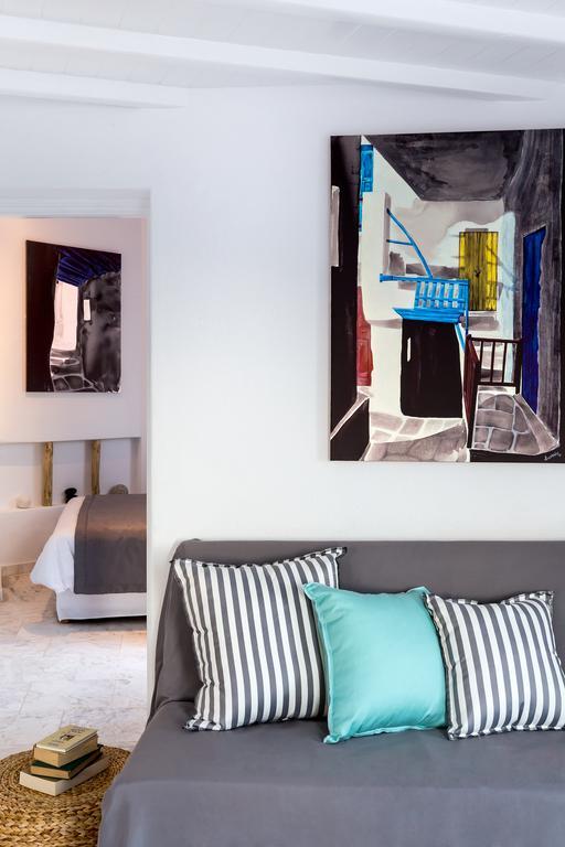Bay Bees Sea View Suites & Homes Platys Gialos  Quarto foto