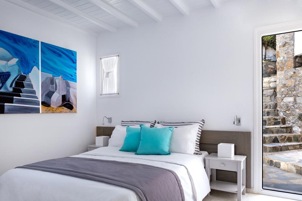 Bay Bees Sea View Suites & Homes Platys Gialos  Quarto foto